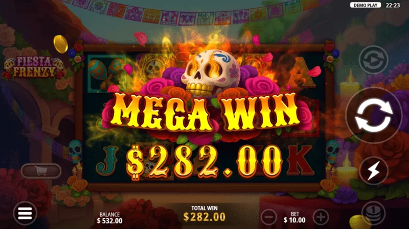 Fiesta Frenzy - grande victoire en mode libre